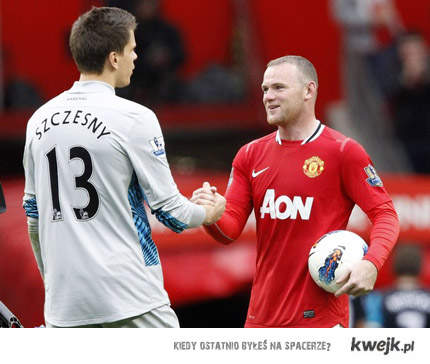Wielcy - Rooney i Szczęsny