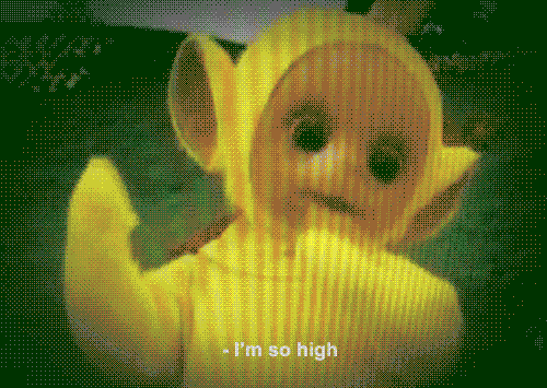 i'm so high!