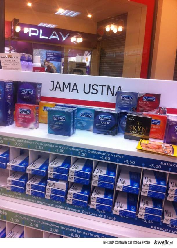 Prezerwatywy do Jamy Ustnej