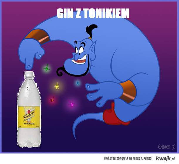 Gin z tonikiem - Ministerstwo śmiesznych obrazków - KWEJK.pl