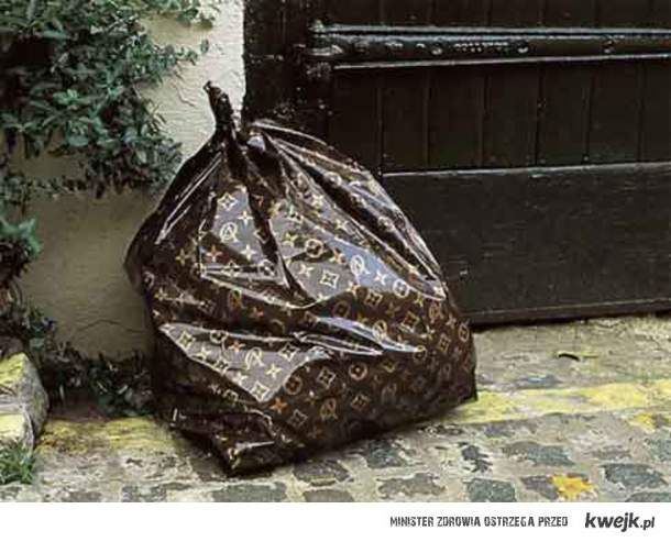 Worki na śmieci Louis Vuitton - Ministerstwo śmiesznych obrazków