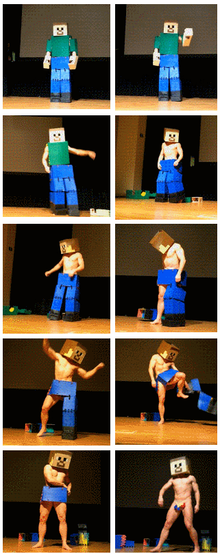 Minecraft Striptiz - Ministerstwo śmiesznych obrazków.