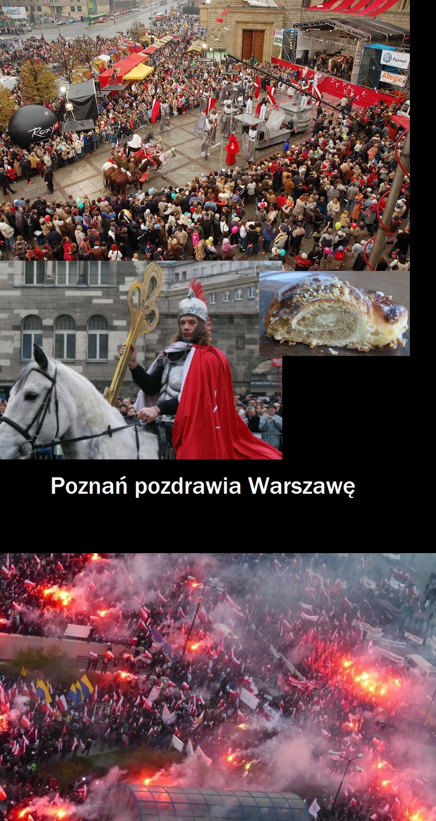 Poznań pozdrawia stolycę