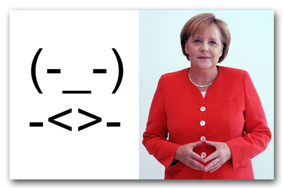 Emotka Merkel
