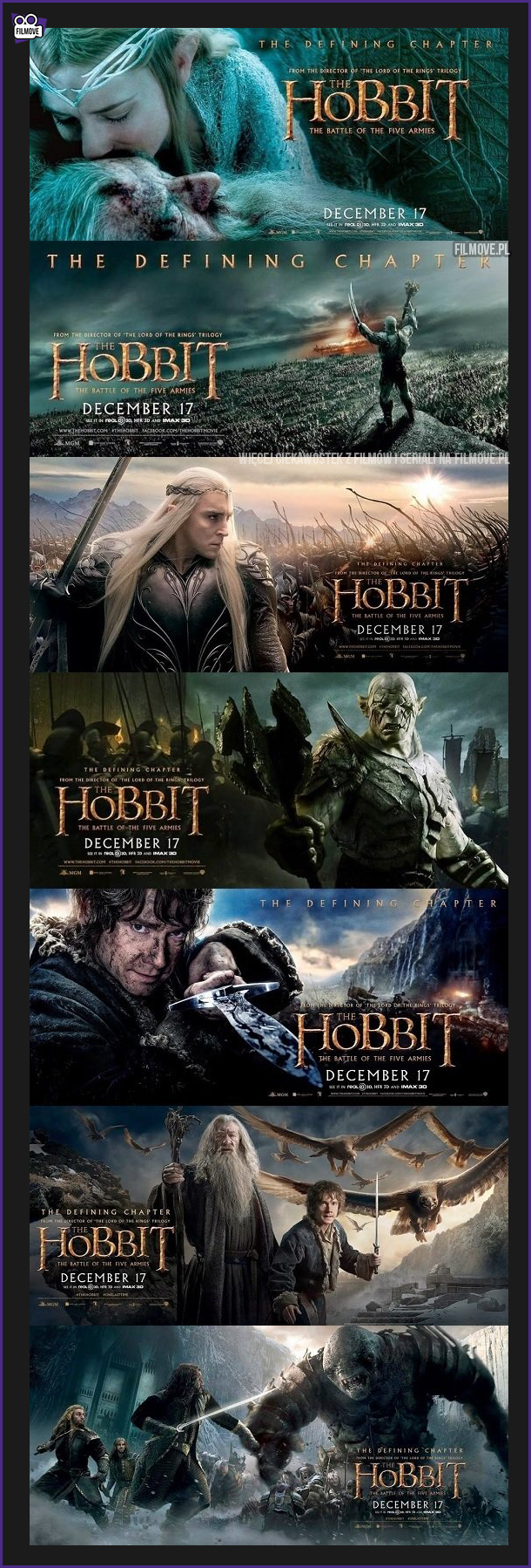 Plakaty Hobbita