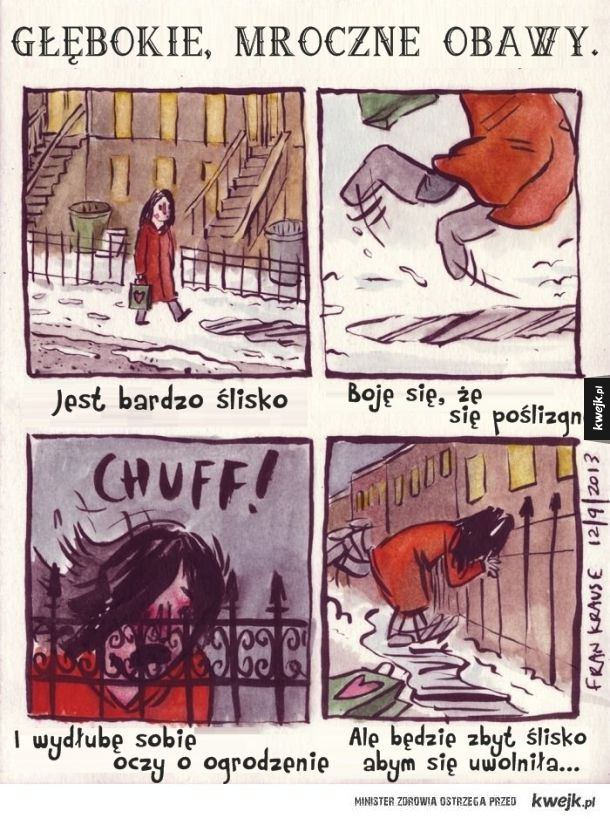 Głębokie, mroczne lęki
