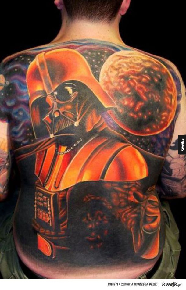 Najfajniejsze tatuaże z motywem Star Wars