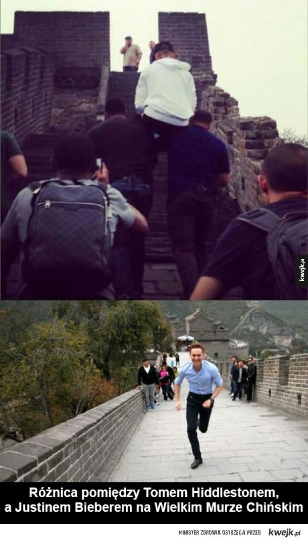 Justin Bieber na Chińskim Murze