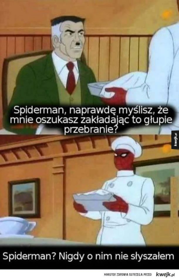 Spiderman oszust
