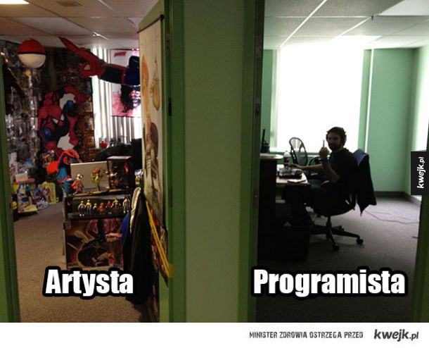 Artysta vs Programista