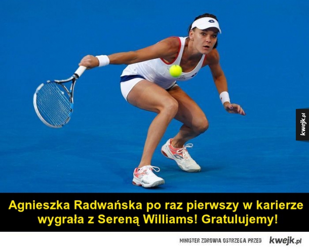 Agnieszka Radwańska po raz pierwszy w karierze