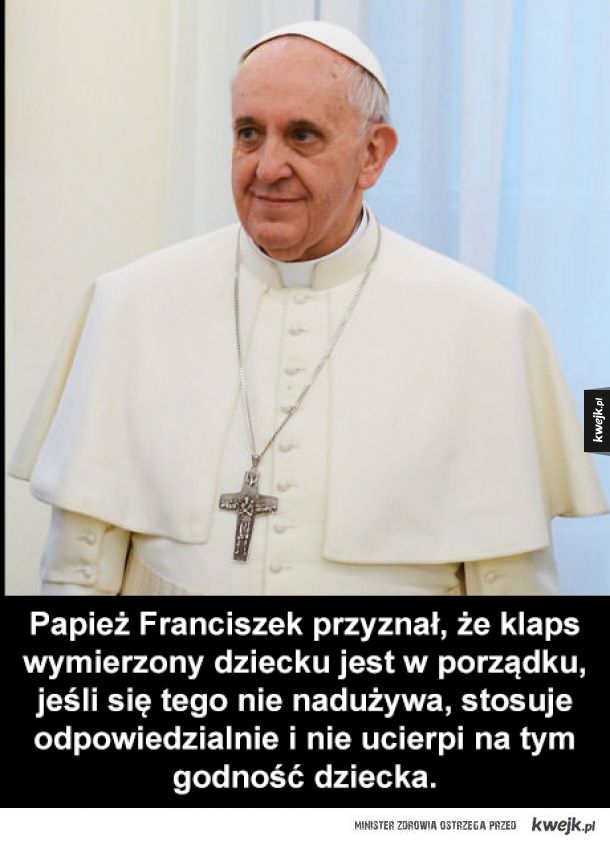 Papież Franciszek szokuje!