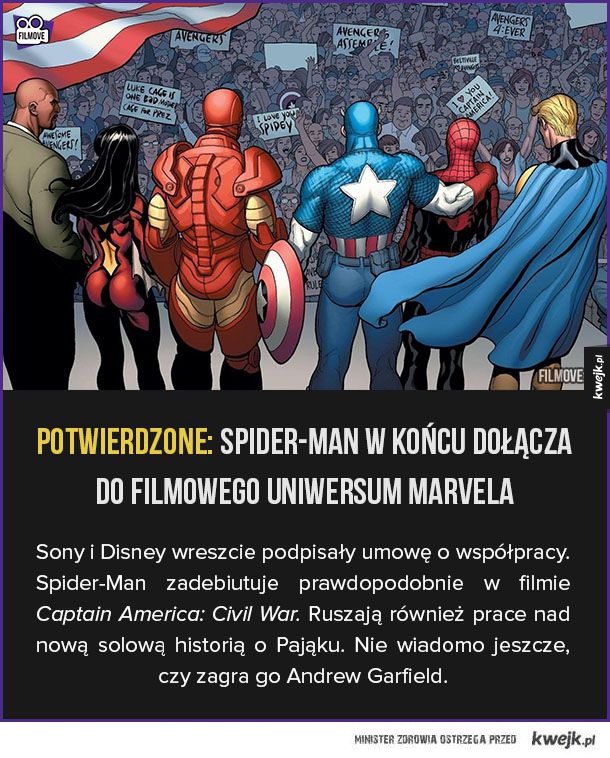 Spider-Man dołącza do filmowego uniwersum Marvela