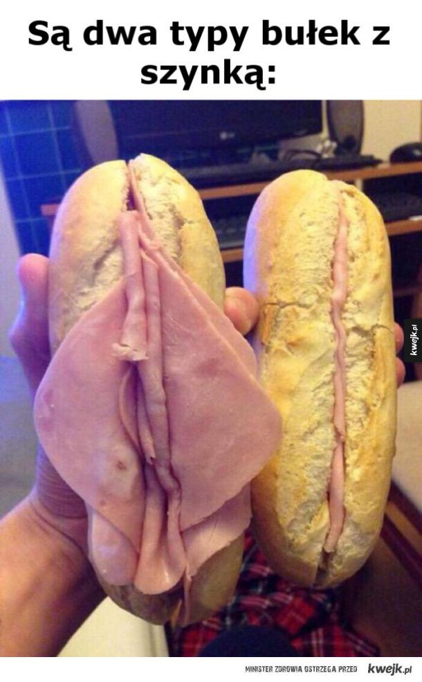 Dwa typy kanapek