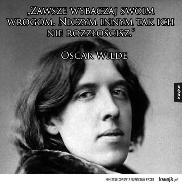 Genialne cytaty Oscara Wilde'a