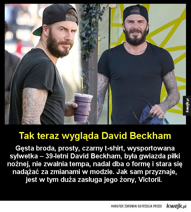 Nowy wygląd Davida Beckhama