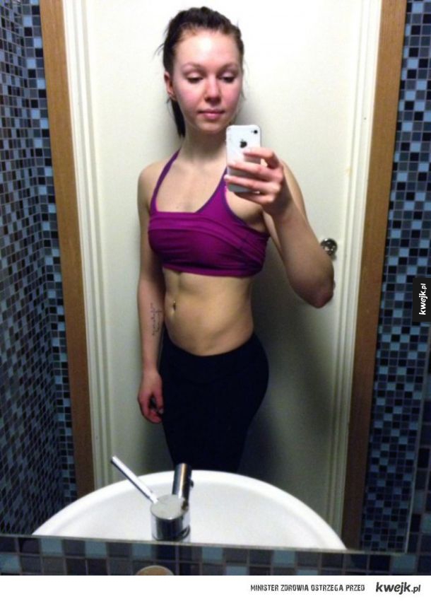 Jak ćwiczenia pomogły wyjść z anoreksji pewnej dziewczynie...
