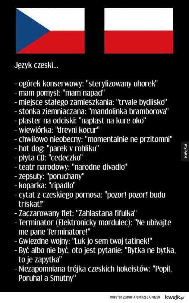Czeski język 