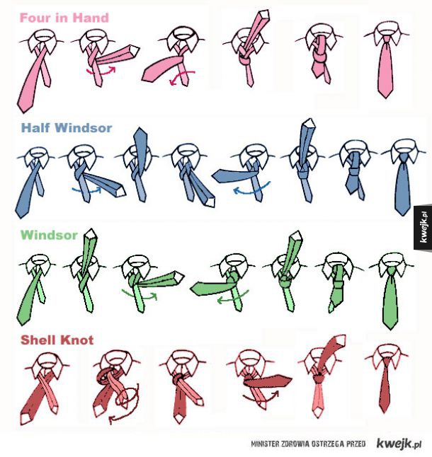 Wiązanie krawata 