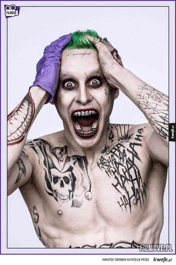 Oficjalny wygląd Jareda Leto w roli Jokera