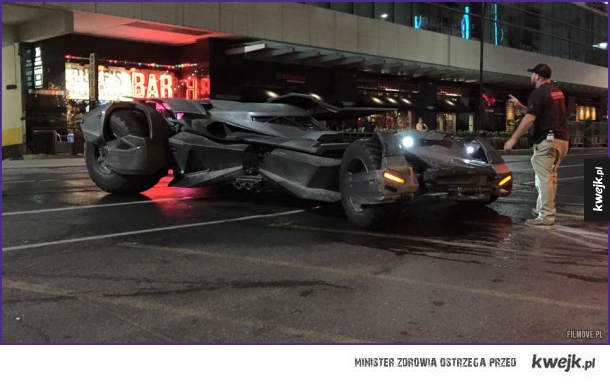 Batmobil widziany w Toronto