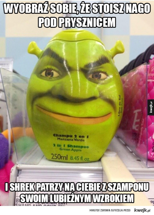 Szampon ze Shrekiem
