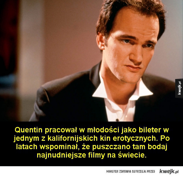 Ciekawostki o Quentinie Tarantino