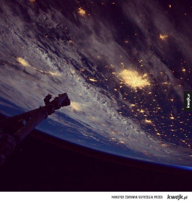 Zdjęcia, jakie robią kosmonauci na Międzynarodowej Stacji Kosmicznej