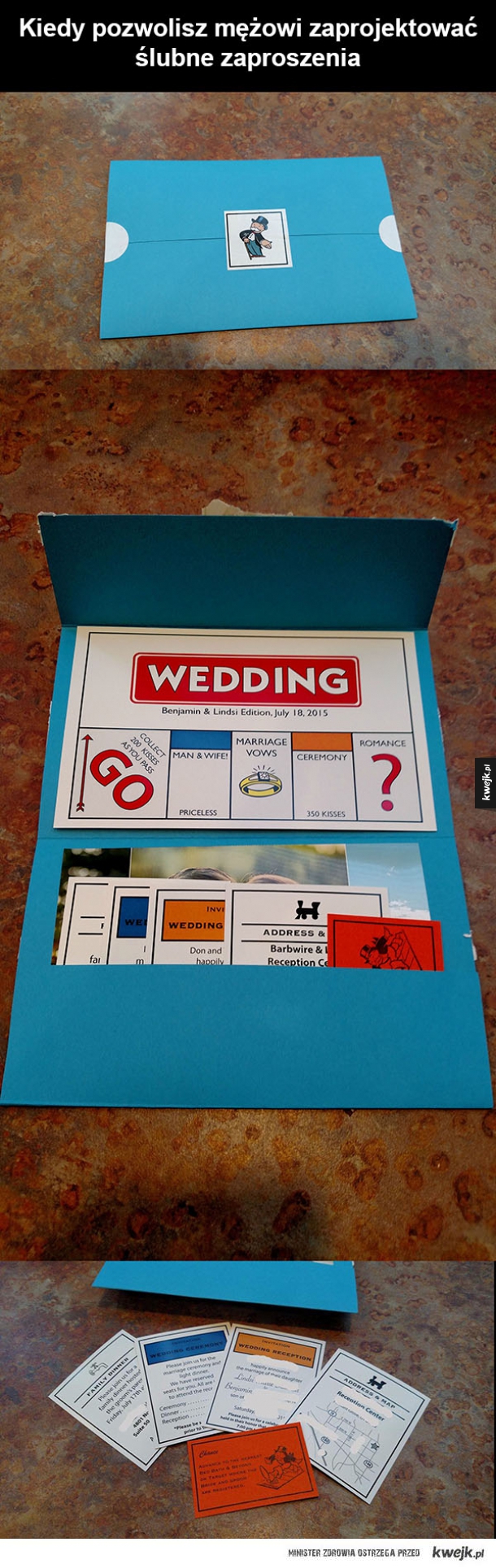 Zagrasz na ślubie w Monopoly