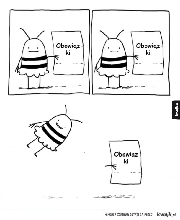 Niezręczna pszczółka