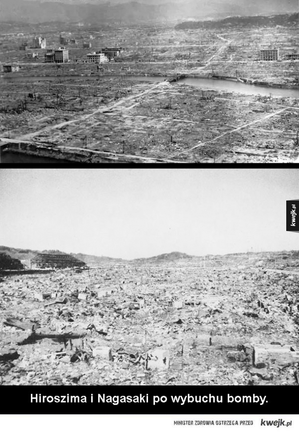 Kilka faktów o ataku nuklearnym na Hiroszimę i Nagasaki