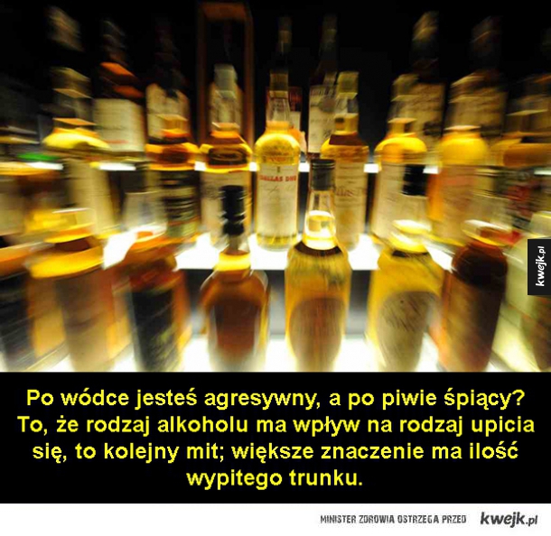 Mity na temat alkoholu