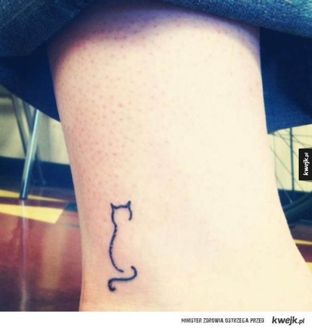Tatuaże z kotami