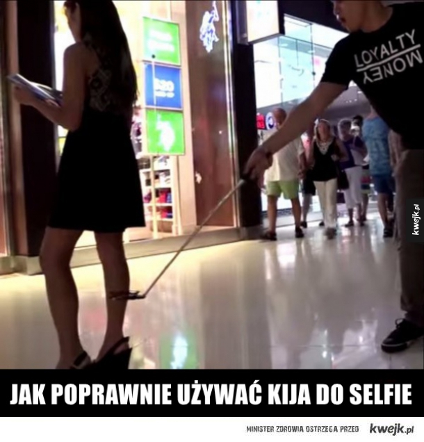 Kij do selfie