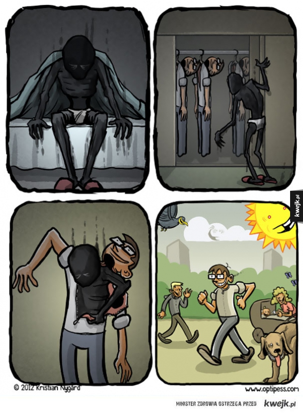 Komiksy o depresji