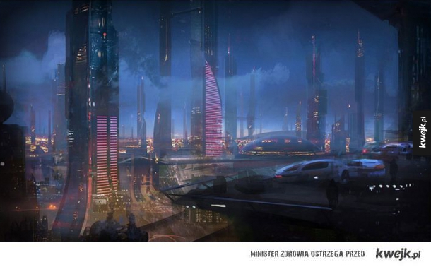 Grafiki koncepcyjne do serii Mass Effect