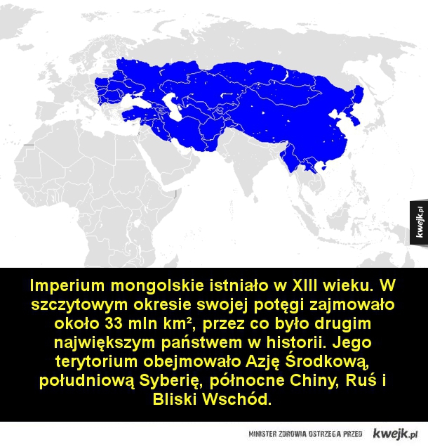 Największe terytorialnie imperia w historii
