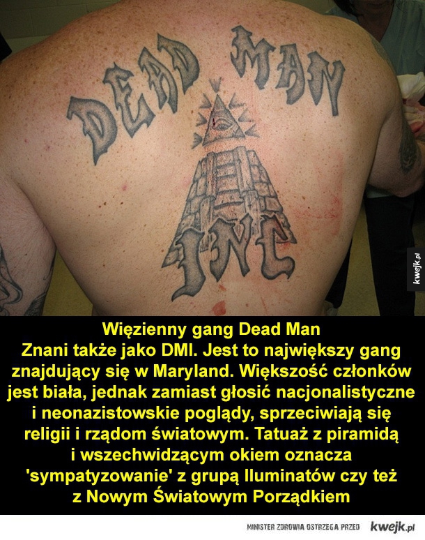 Gangsterskie tatuaże