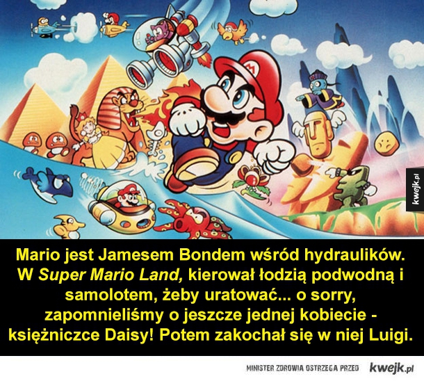 Ciekawostki o Mario
