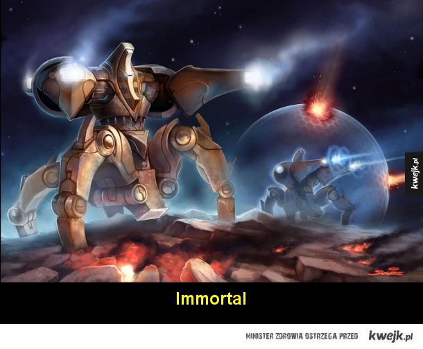 Grafiki koncepcyjne do serii Starcraft