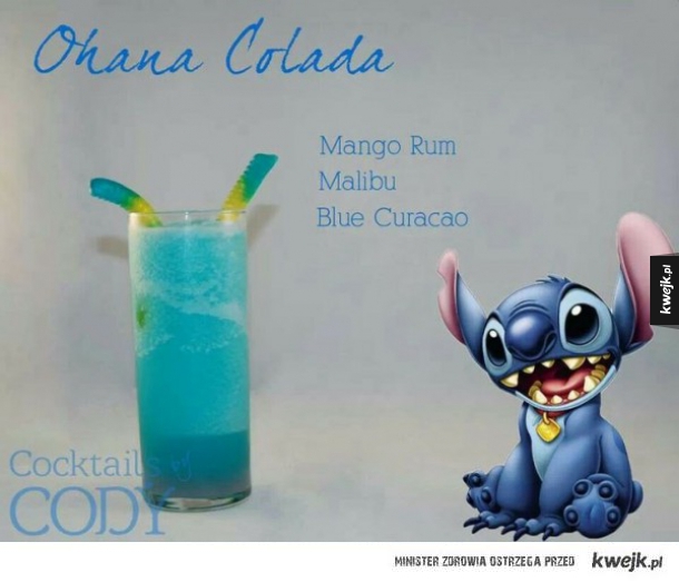 Drinki inspirowane filmami Disneya