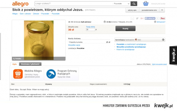 Kolejny słynny Słoik podbił internet.