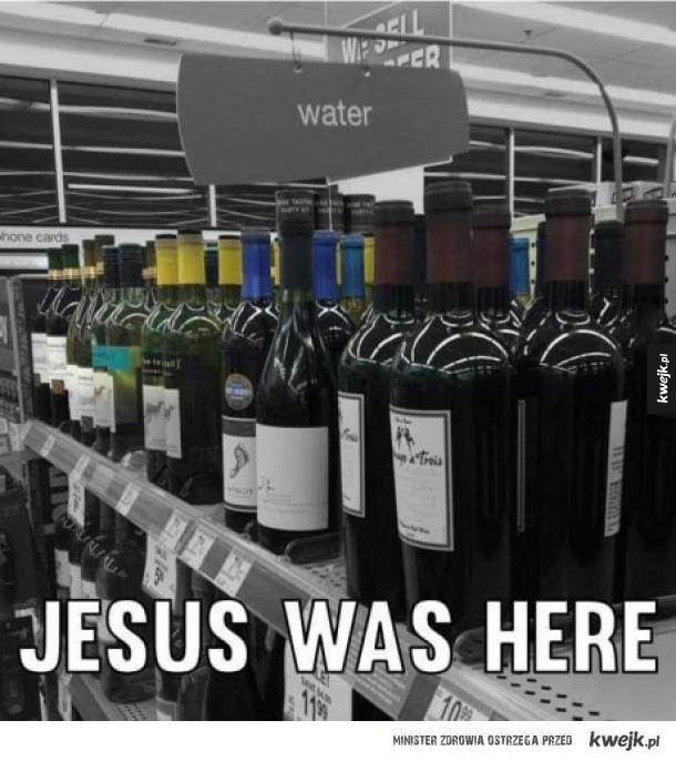 Jezus tu był.