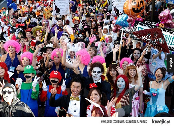 Halloweenowa parada w Kawasaki