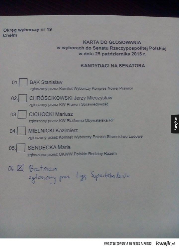 Twój głos na lepszą Polskę