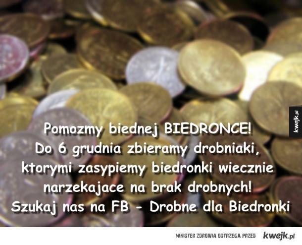 Drobne dla Biedronki