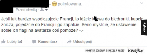 Czy ktoś jeszcze zgadza się z Panią?