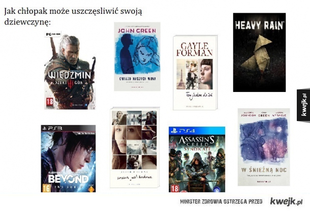 Krótki poradnik: Jak uszczęśliwić swoją dziewczynę. :)
