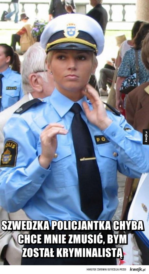 Szwedzka policjantka