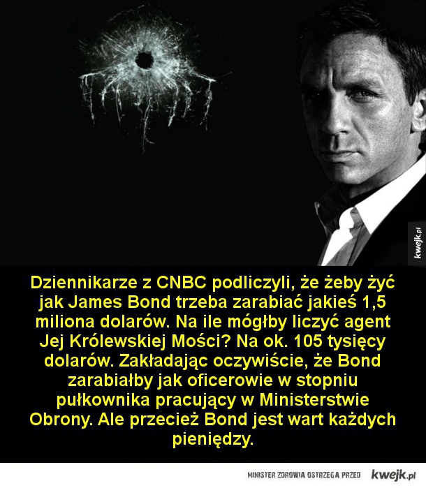 Ile trzeba wydać, żeby poczuć się jak James Bond